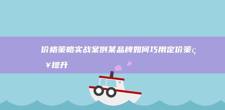 价格策略实战案例：某品牌如何巧用定价策略提升销售额与市场份额